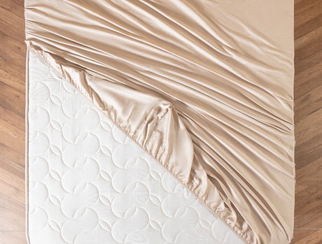Ciel King Size Deep Pocket Satin Fitted Sheet