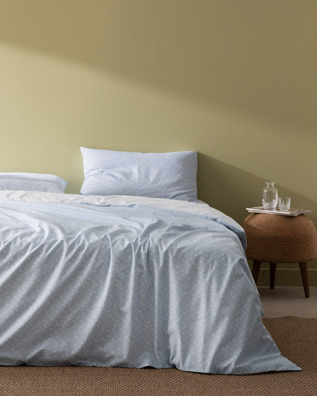 100% Cotton Ranforce King Size Duvet Set - Modern Printed