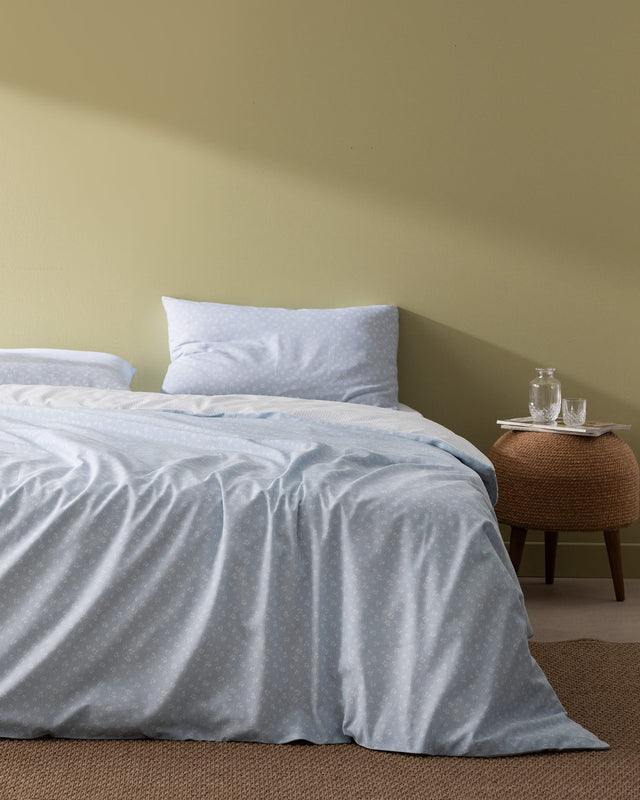 100% Cotton Ranforce King Size Duvet Set - Modern Printed
