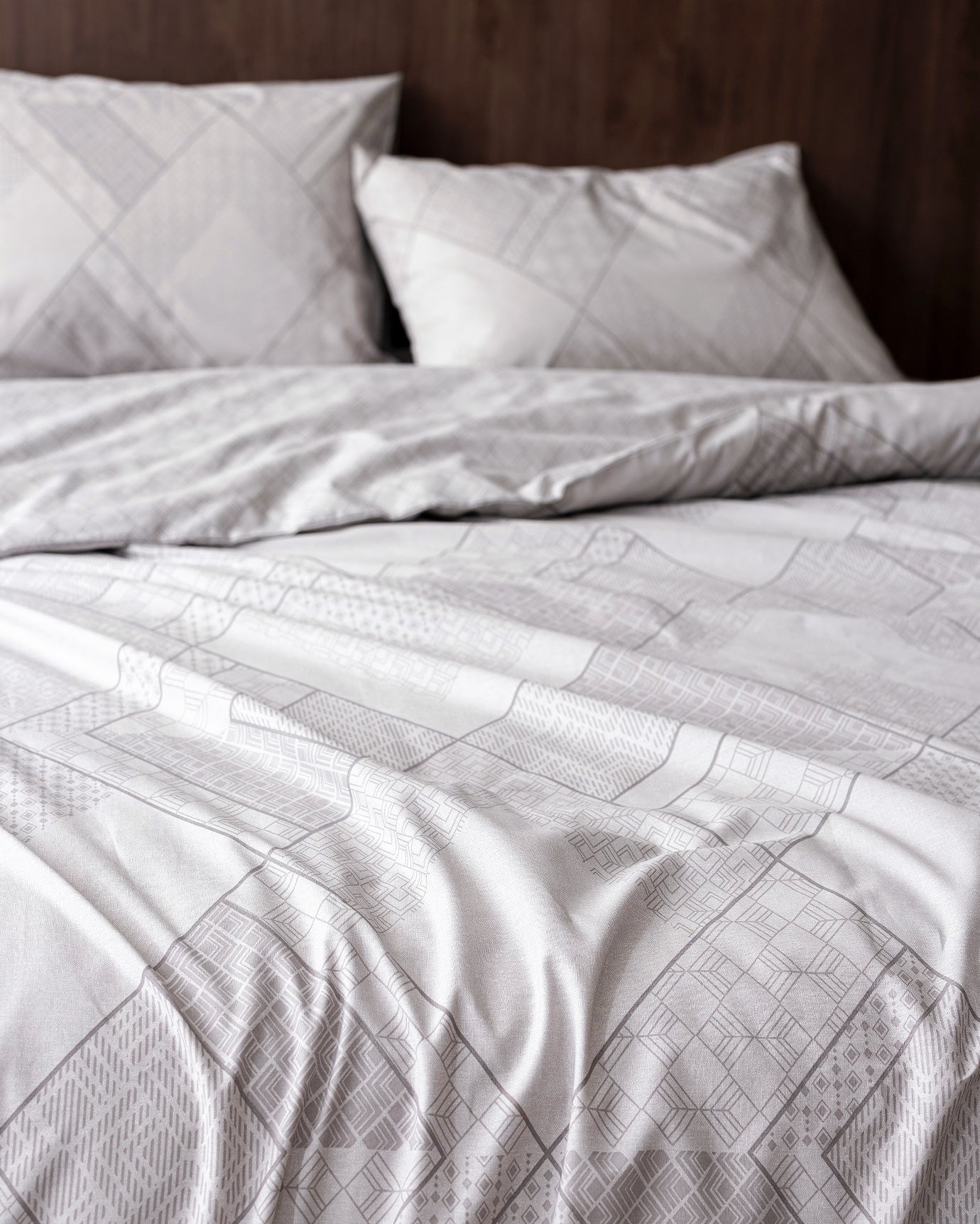 100 % Baumwolle Ranforce Bettbezug-Set King Size – Aurelie Print