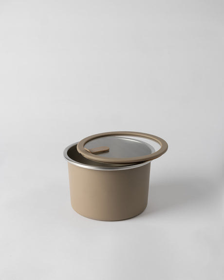 Large 2300 ml Airtight Food Storage Container with Lid - Taupe