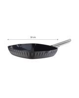 16 cm Nonstick Grill Pan Skillet - Brown