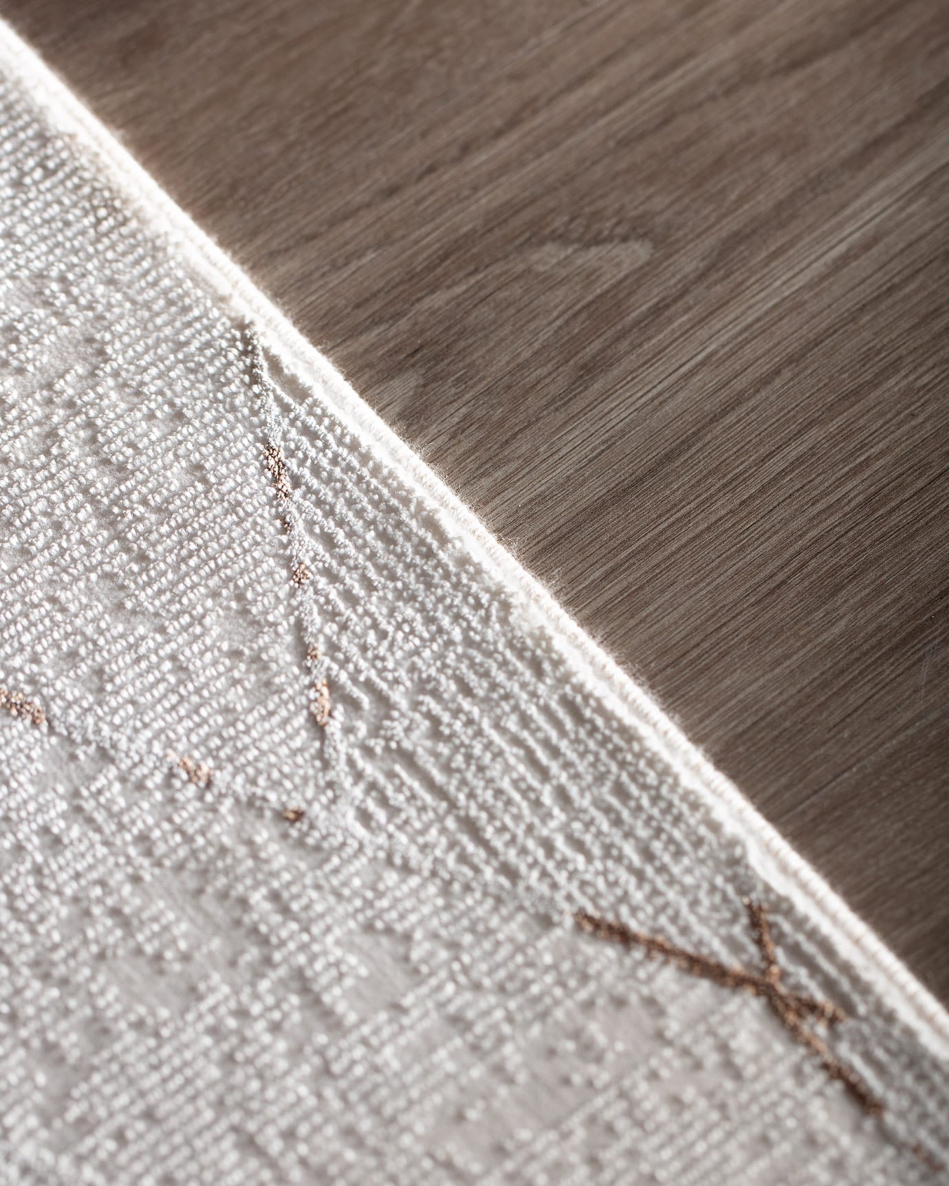 Burcet Pattern Area Rug - Modern Floor Carpet for Living Room & Bedroom