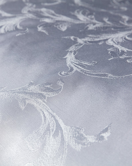 Premium Cotton Blend King Size Duvet Cover Set - Jacquard Satin