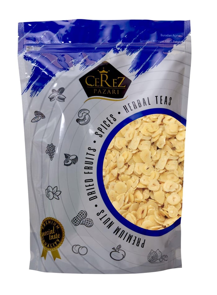 Premium gesneden hazelnootkernels
