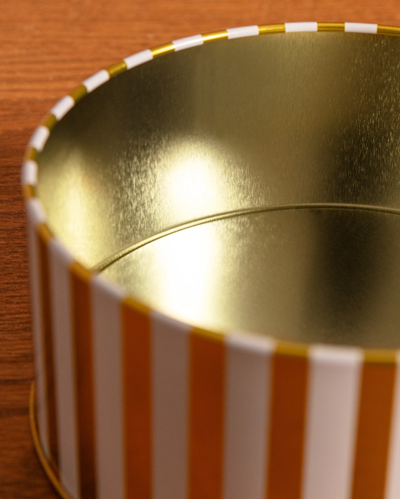 Metal Decorative Storage Box - Round & Versatile