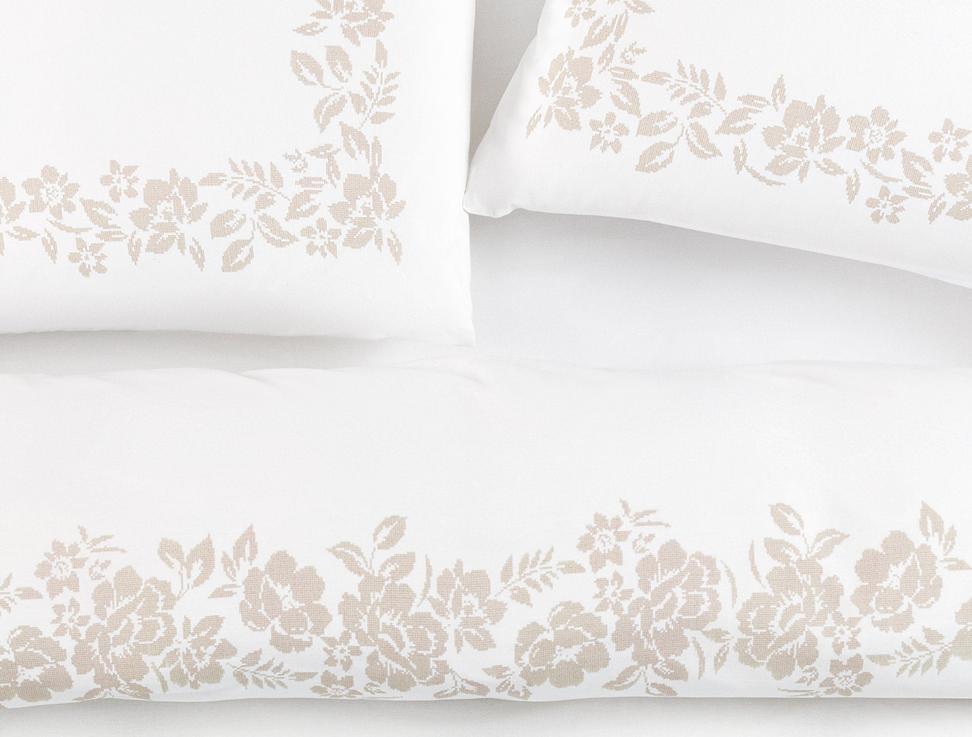 100% Cotton Double Duvet Cover Set - Classic Comfort