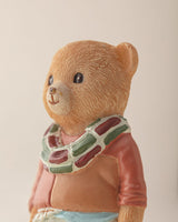 Cute Salmon Bear Refrigerator Magnet - Decorative Home Accent
