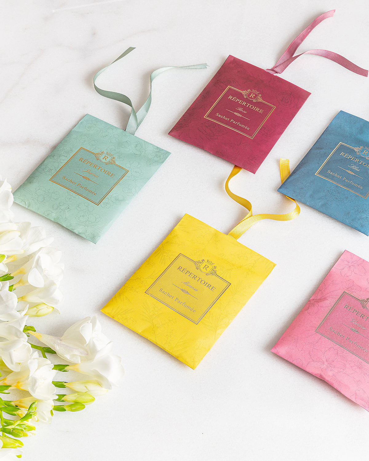 Premium Fabric Scent Sachet - Long-Lasting Jasmine Fragrance
