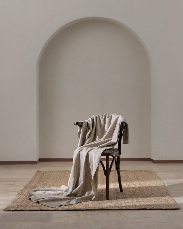 Acrylic Blend Throw Blanket - Cozy Comfort Design