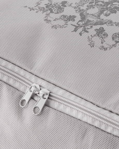Polypropylene Storage Box - Elegant Floral Pattern