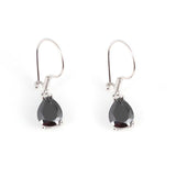 Premium 925 Sterling Silver Large Onyx Drop Earring
