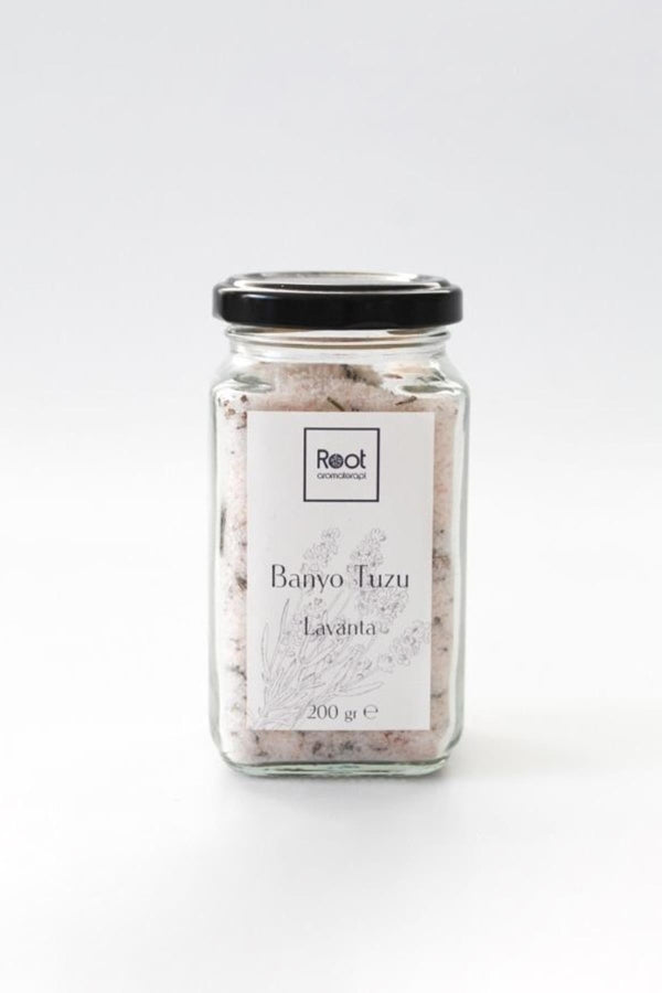 Lavender Scented Bath Salts for Relaxing Spa Soak
