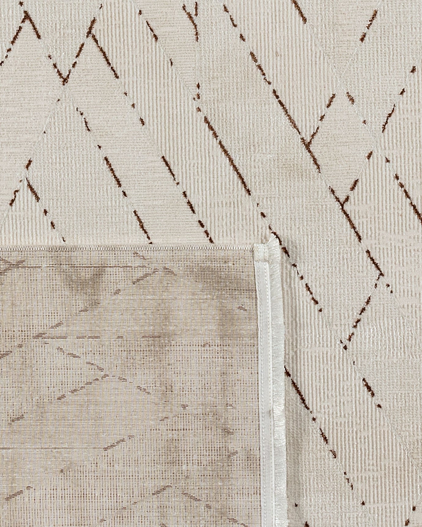 Burcet Pattern Area Rug - Modern Floor Carpet for Living Room & Bedroom