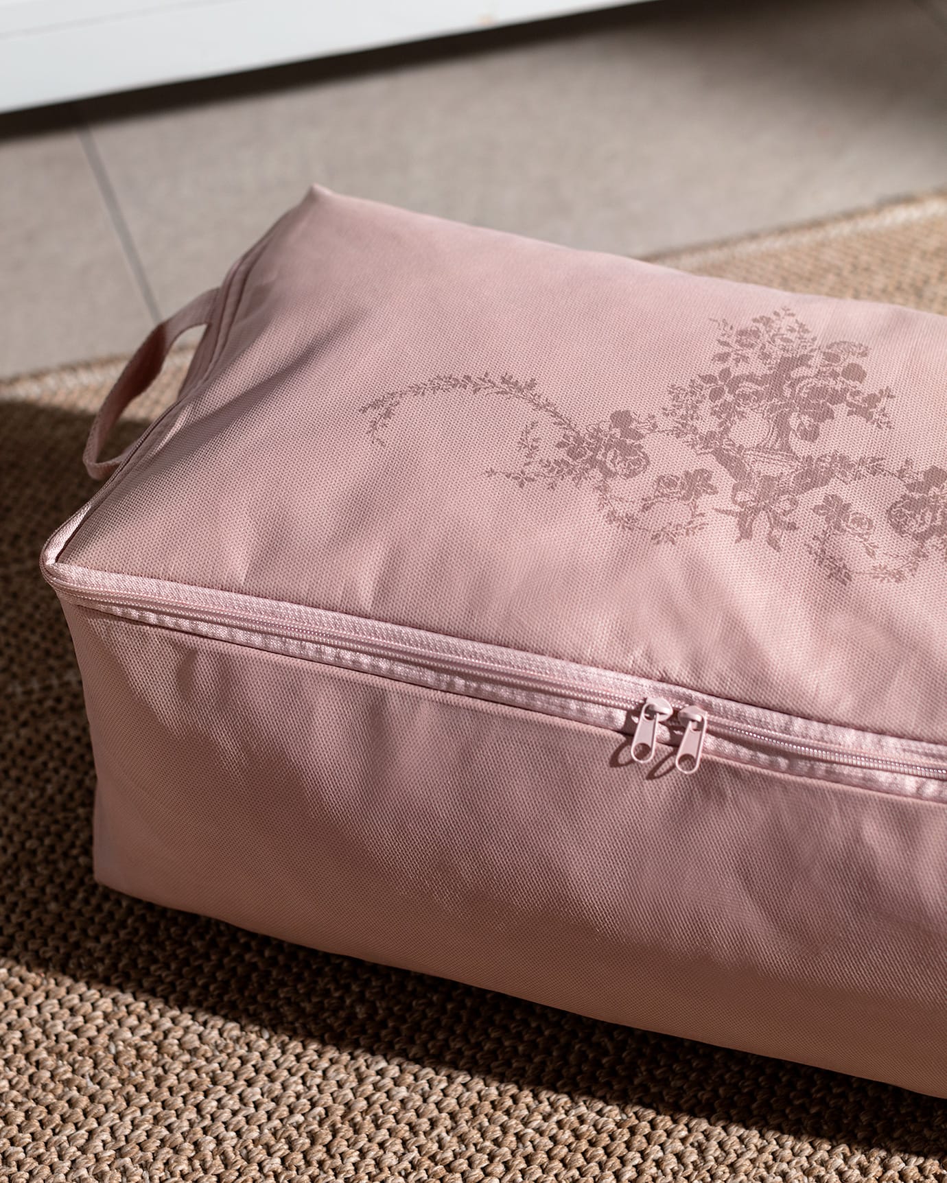 Polyester Storage Box - Floral Print Design