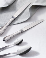 Stainless Steel 42-Piece Cutlery Set - Elegant Silver Finish