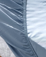 Double Size 100% Cotton Ranforce Fitted Sheet - Dark Blue