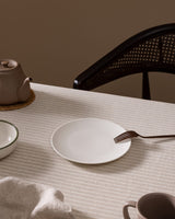 New Bone Porcelain Pasta Plate - Modern Minimalist Design