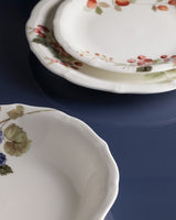 Fine Bone Porcelain 6-Person Dinner Set - Vibrant Colorful Pattern