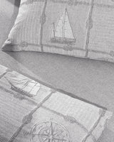 Jacquard Viscose Blend Single Duvet Cover Set - Soft & Elegant