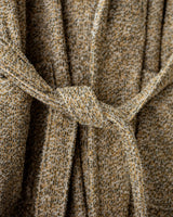 Unisex 100% Cotton Yarn Dyed Shawl Collar Bathrobe