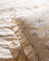 Jules Ruffled 100% Cotton Double Duvet Cover Set