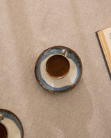 High-Quality Porcelain Coffee Cup Set - Elegant Tableware for Six