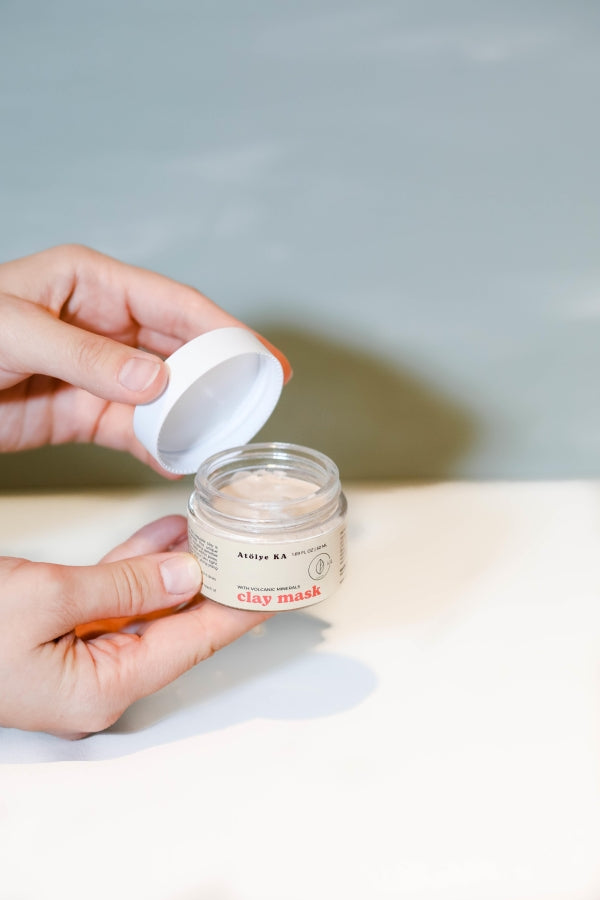 Professional Volcanic Clay Facial Mask Deep Cleansing
