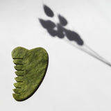 Natural Jade Gua Sha Face & Scalp Massager Tool for Skincare