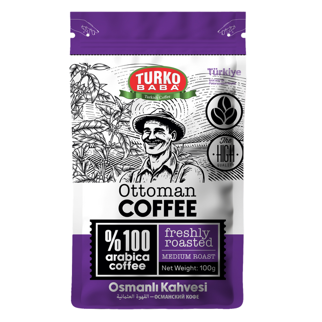 TURKOBABA Professional Ottoman Style Spice Infused Coffee Blend - 100g