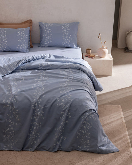 100% Cotton Ranforce King Size Duvet Cover Set - Printed Style