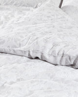 Viscose Cotton Blend Double Duvet Cover Set - Cluny Jacquard Weave