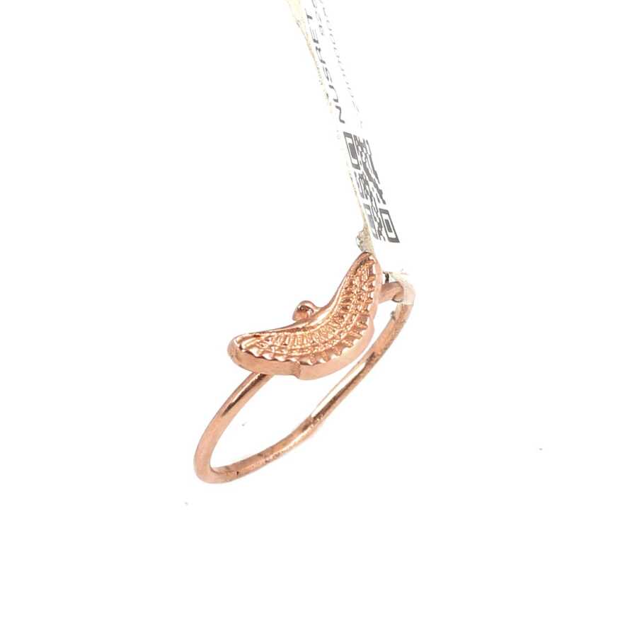 Sterling Silver Delicate Bird Ring - Winged Charm Design