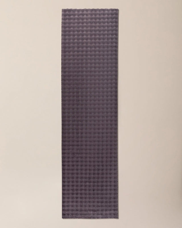 Vivre Bubble Pattern Area Rug - Dark Plum