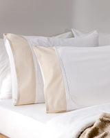 Nicola 100% Cotton Pillowcase - Soft & Breathable Bedding
