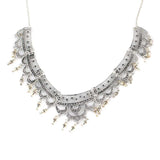Sterling Silver Filigree Necklace - Traditional Cylindrical Design