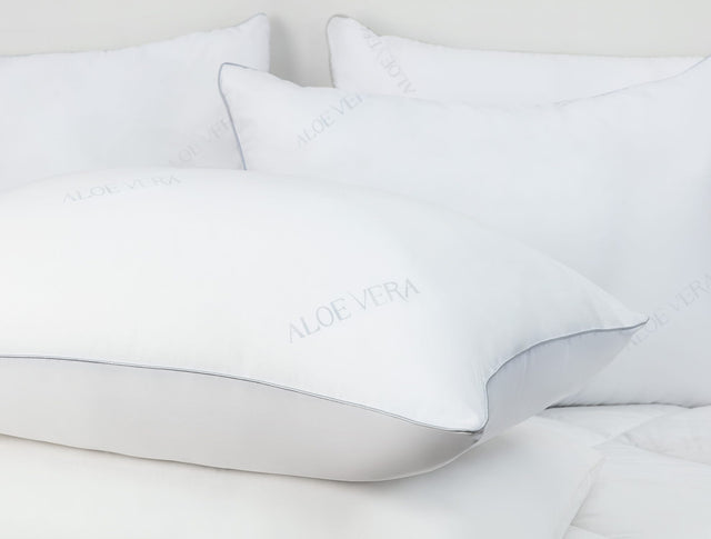 Aloe Vera Infused Bed Pillow for Soft Comfort