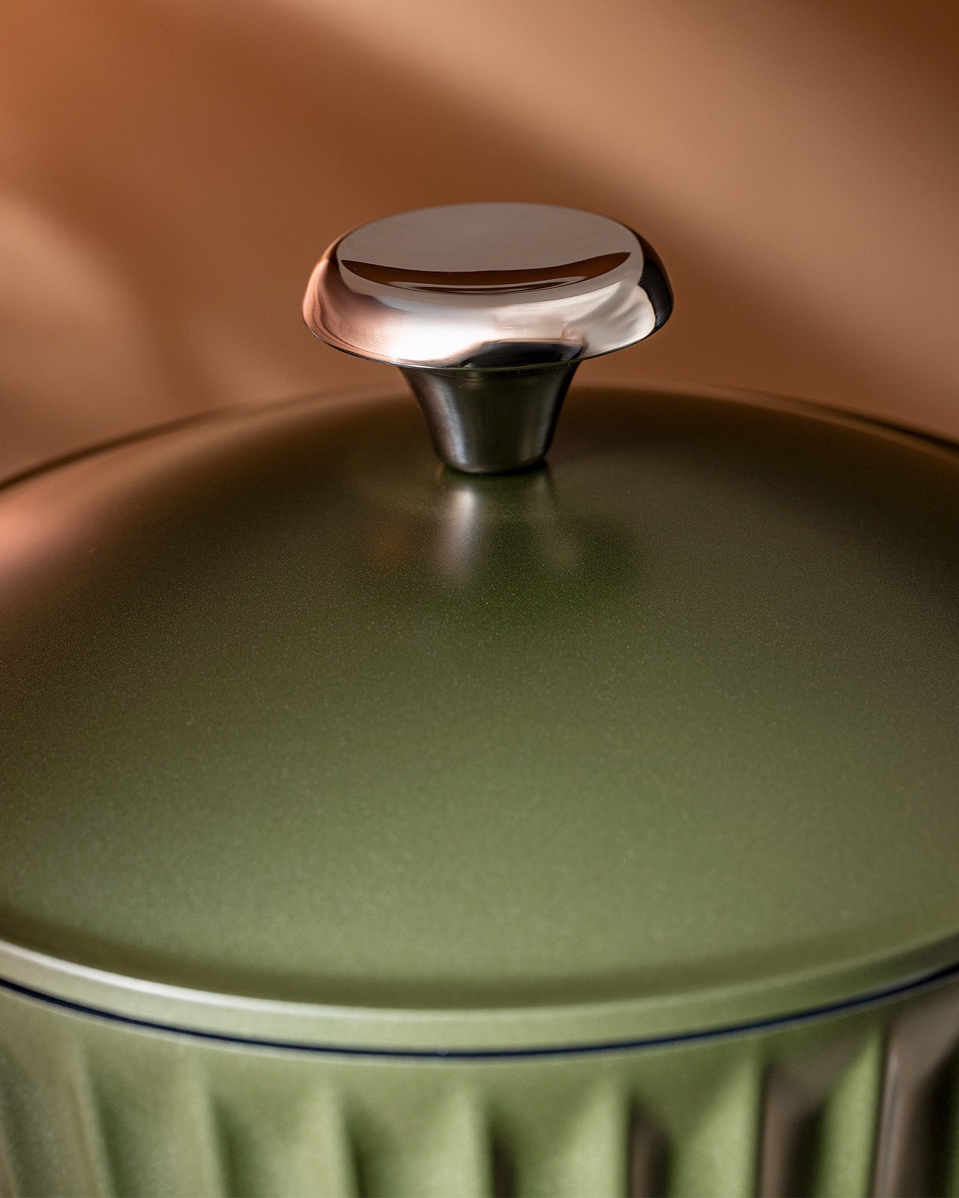 Freya 20 cm Green Cooking Pot - Kitchen Saucepan with Lid