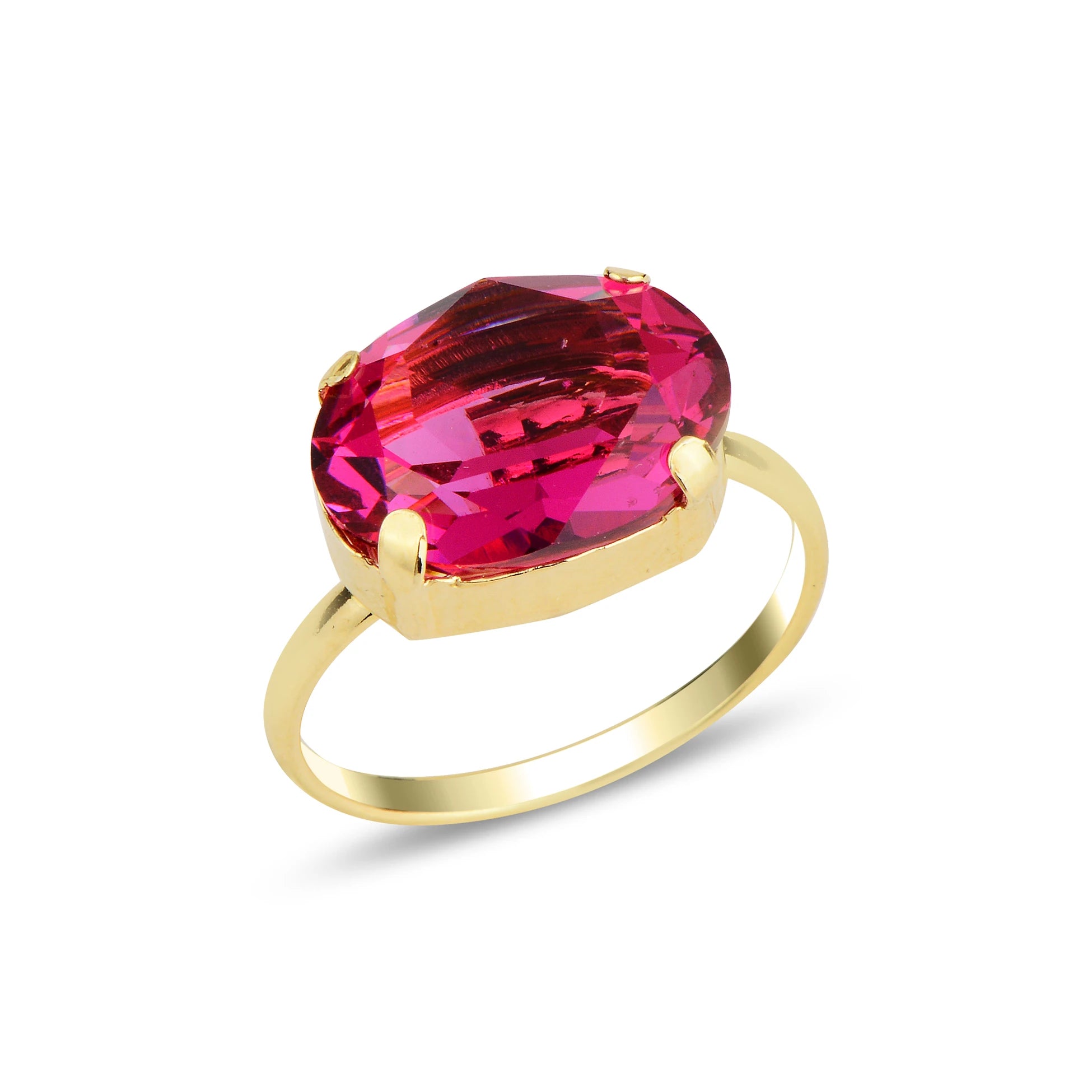Exquisite Fides Cocktail Ring - Dazzling & Elegant Statement Piece