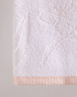 Opale Cotton Face Towel - Soft Absorbent Bathroom Towel - Powder Pink
