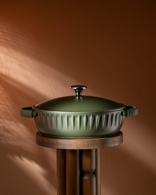28 cm Green Cooking Pot