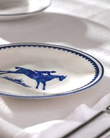 New Bone China Plate - Reve Bleu Avery Design