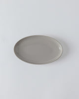 New Bone China Oval Plate - Modern Minimalist