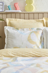 Favora Double Duvet Cover Set - Multicolor, 100% Cotton