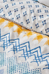 Ethnico 100% Cotton Double Size Duvet Cover Set