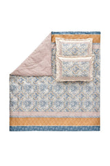 Delissa Double Ranforce Duvet Cover Set - 100% Cotton Blue