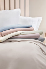 Anders Double Bamboo Cotton Pike - Powder Pink, 200x220 cm