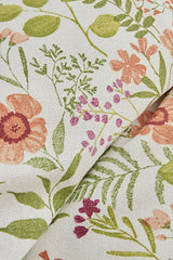 Single Floral Quilt Set - 160x220 cm, 100% Cotton