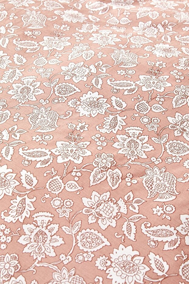 Celerina Pink 100% Cotton Single Duvet Cover Set