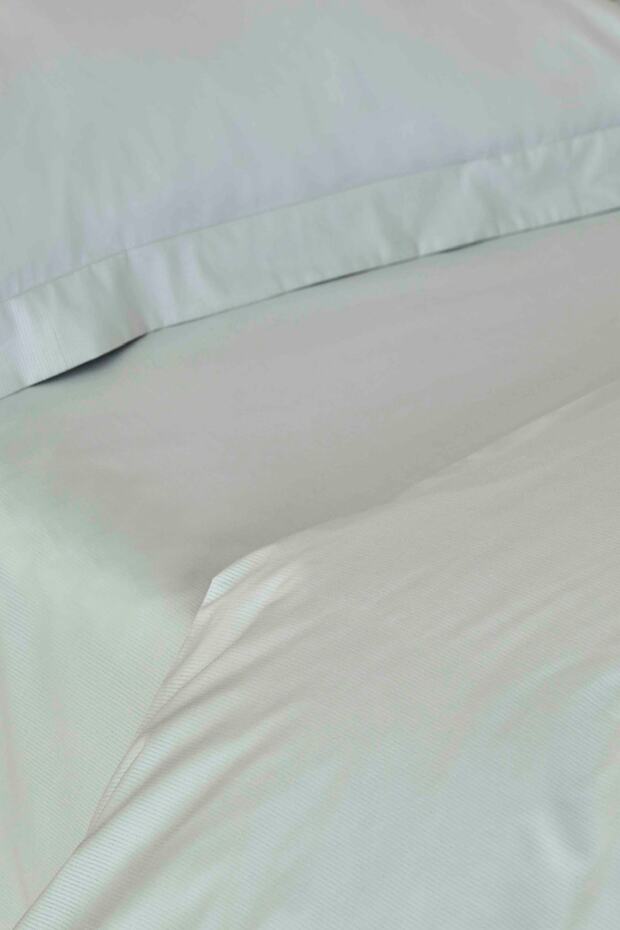 Back To Basic Blue 100% Cotton Double Duvet Cover Set